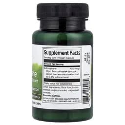 Сульфорафан Swanson Sulforaphane 400 mg, 60 вегакапсул на основі екстракту паростків броколі - мініатюра 2