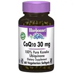 Коензим Q10 Bluebonnet Nutrition CoQ10 30 мг 60 гелевих капсул