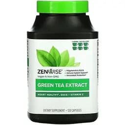 Экстракт зеленого чая Zenwise Health Green Tea Extract 120 капсул