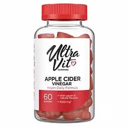 Яблучний оцет VPLab Ultra Vit Apple Cider Vinegar 60 жувальних цукерок