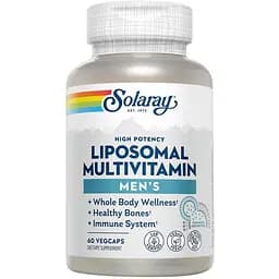 Мультивітаміни чоловічі Solaray Men's Liposomal Multivitamin ліпосомальні 60 капсул