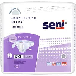 Підгузки для дорослих Seni Super Plus Extra large 10 шт.