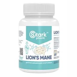 Дієтична добавка Stark Pharm Lions Mane 500 mg 60 caps (1086-2022-10-0587)