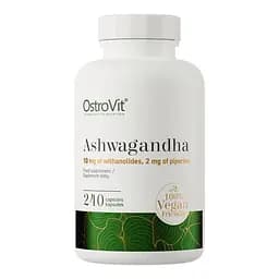 Натуральна добавка OstroVit Vege Ashwagandha, 240 вегакапсул - мініатюра 1