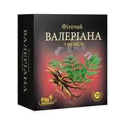 Фиточай "Валериана и мелисса",20 ф/п