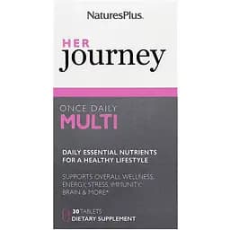 Мультивітаміни для жінок NaturesPlus Her Journey Once Daily Multi 30 таблеток - мініатюра 2