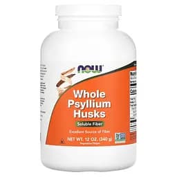 Цельная шелуха подорожника Now Foods Whole Psyllium Husk 340 г