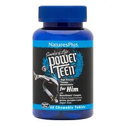 Вітаміни та мінерали NaturesPlus Power Teen for Him 60 жувальних таблеток Лісова ягода