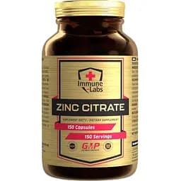 Вітаміни та мінерали Immune Labs Zinc Citrate 150 капсул