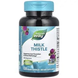 Натуральна добавка Nature's Way Milk Thistle, 120 вегакапсул