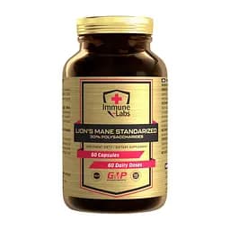 Екстракт їжовика гребінчастого Immune-Labs Lion's Mane 30% 500 mg, 60 капсул для підтримки мозку