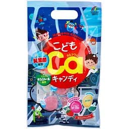 Дієтична добавка Unimat Riken "Льодяники з кальцієм та молочнокислими бактеріями для дітей, зі смаками йогурту та полуничного йогурту" 8 шт.