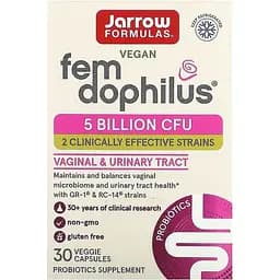 Пробиотики Jarrow Formulas Women's Fem Dophilus 5 млрд 30 капсул