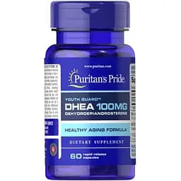 Дегідроепіандростерон Puritan's Pride DHEA 100 mg healthy aging formula 60 капсул