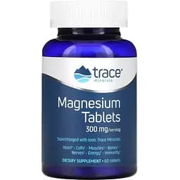 Магній Trace Minerals 300 мг 60 таблеток