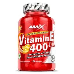 Вітаміни та мінерали AMIX Vitamin E 400 IU, 100 капсул