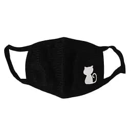 Маска тканевая Geekland Котик чёрная MSK 025