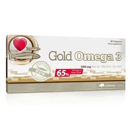 Жирні кислоти Olimp Gold Omega 3 65% 60 капсул