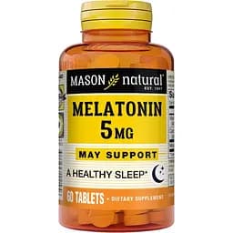 Натуральная добавка Puritan's Pride Melatonin 5 mg 120 таблеток