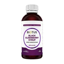 Сироп бузини Black Elderberry syrup Biotus 250 мл
