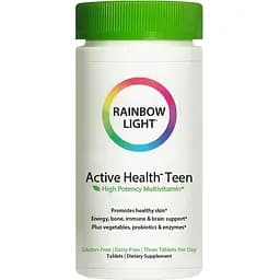 Вітамінно-мінеральний комплекс Rainbow Light Active Health Teen для підлітків з комплексом для шкіри 90 таблеток