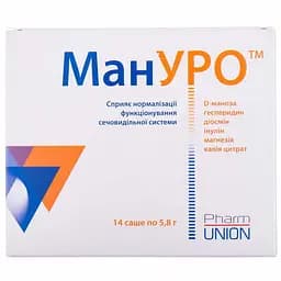 Порошок Мануро для орального розчину №14 (5.8 г х 14 саше)