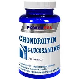 Хондроїтин і глюкозамін Powerful 60 капсул