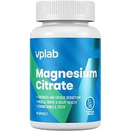 Магній цитрат VPLab Magnesium Citrate 90 softgels (1086-2022-10-0496)