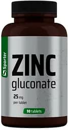 Вітаміни та мінерали Sporter Zinc Gluconate 25 mg, 90 таблеток