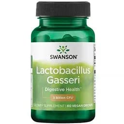 Пробіотик Swanson Lactobacillus Gasseri 3 Billion Cfu 60 веганських капсул - мініатюра 1