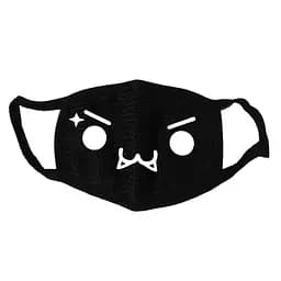 Маска тканевая Geekland Аниме мордочка чёрная MSK 007