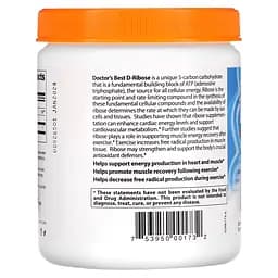 Натуральна добавка Doctor's Best Pure D-Ribose Powder, 250 грам - мініатюра 3