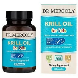 Жирні кислоти Dr. Mercola Krill Oil for Kids 60 капсул