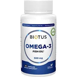 Риб'ячий жир Biotus Omega-3 Fish Oil 120 капсул