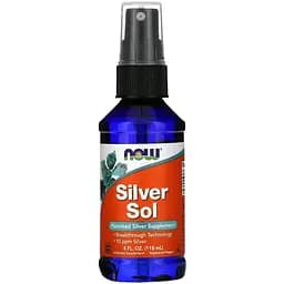 Витамины и минералы Now Silver Sol 118 мл