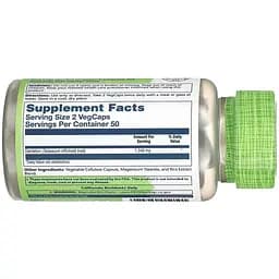 Корінь кульбаби Solaray Dandelion Root 520 мг 100 веганських капсул - мініатюра 3