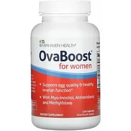Здоров'я яйцеклітин для жінок Fairhaven Health OvaBoost 120 капсул