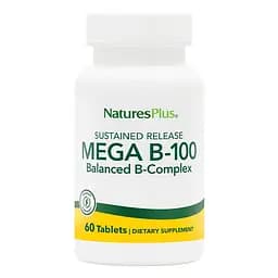 Вітаміни та мінерали NaturesPlus Mega B-100 60 таблеток