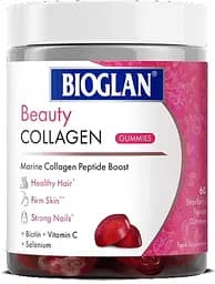 Препарат для суглобів і зв'язок Bioglan Beauty Collagen Gummies, 60 желейок Полуниця