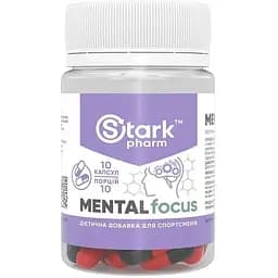 Комплекс для покращення концентрації уваги та пам'яті Stark Pharm Stark Mental Focus 10 caps (1086-100-86-4574728-20)
