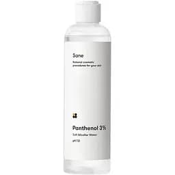 Міцелярна вода Sane Panthenol 3% для чутливої шкіри 250 мл