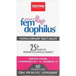 Пробиотики Jarrow Formulas Women's Fem Dophilus 5 млрд 60 капсул