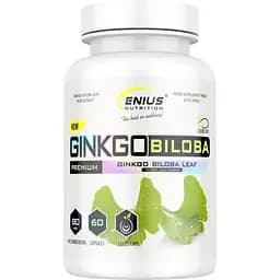 Натуральная добавка Genius Nutrition Ginkgobiloba 60 капсул