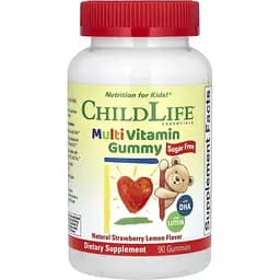 Дитячі мультівітаміни ChildLife Essentials Elderberry Multi Vitamin Gummy 90 шт.