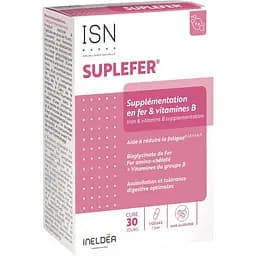 Комплекс Ineldea Suplefer Подолання дефіциту заліза та втоми 30 капсул
