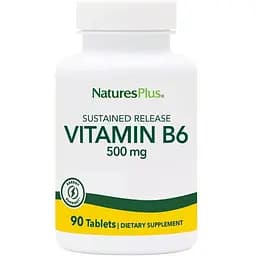 Вітамін B6 NaturesPlus 500 мг 90 таблеток