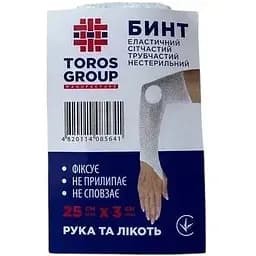 Бинт Торос-Груп эластичный сетчатый 25 см х 3 см (51-045-IS)