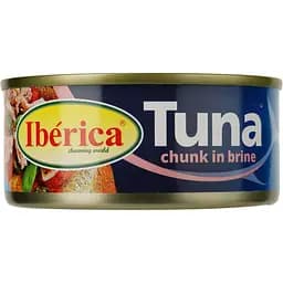 Тунець Iberica цілий у власному соку 150 г
