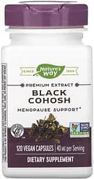 Натуральна добавка Nature's Way Black Cohosh 40 mg, 120 вегакапсул