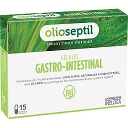 Комплекс Olioseptil Гастро - травний 7 ефірних олій 15 капсул